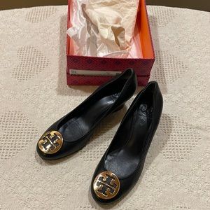 Tory Burch wedge pumps